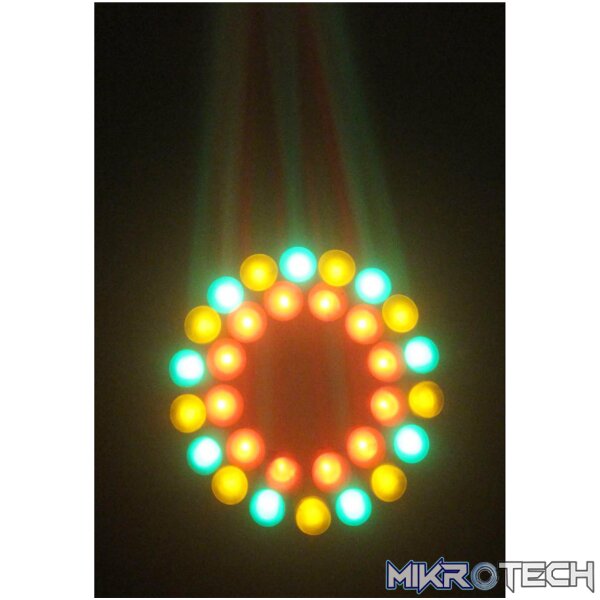 Beamz Led Moon Flower Rgbaw - Image 8