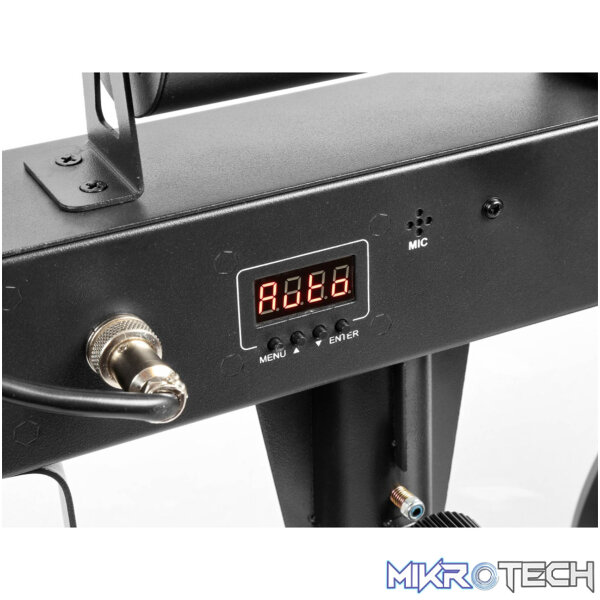 Beamz Led Showbar With Par Butterfly Laser And Strobe 4X 1W Led 12X 8W Rgbwuv - Image 3