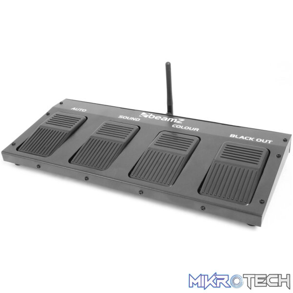 Beamz Led Showbar With Par Butterfly Laser And Strobe 4X 1W Led 12X 8W Rgbwuv - Image 6