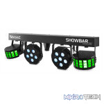 Beamz Sb02 Led Showbar With Derby And Par 8X 4W Battery Rgbw - Image 3
