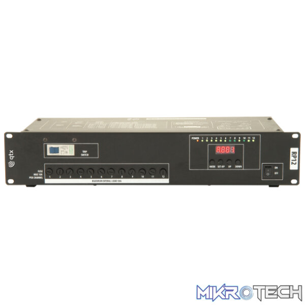 Qtx - 12 Channel Dmx Relay Pack - Image 2