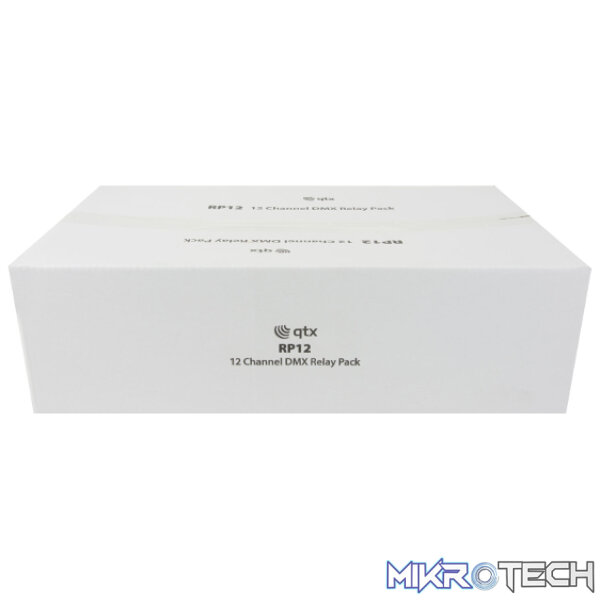 Qtx - 12 Channel Dmx Relay Pack - Image 5