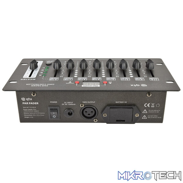 Qtx - Par Fader Dmx Lighting Controller 32 Channel - Image 3