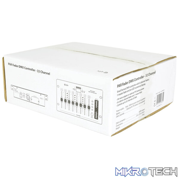Qtx - Par Fader Dmx Lighting Controller 32 Channel - Image 5