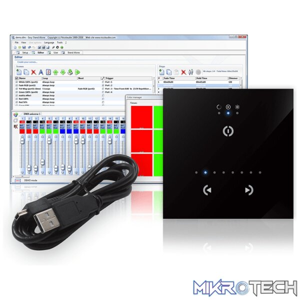 Beamz - Stick-Gu2 Dmx Wall Mount Interface - Image 2