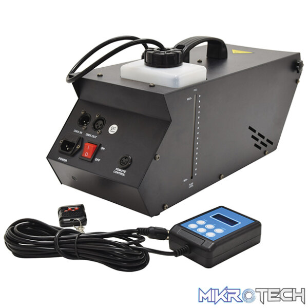 160498QX_1 Qtx - Hz-800 Haze Machine With Remote And Dmx - Image 1