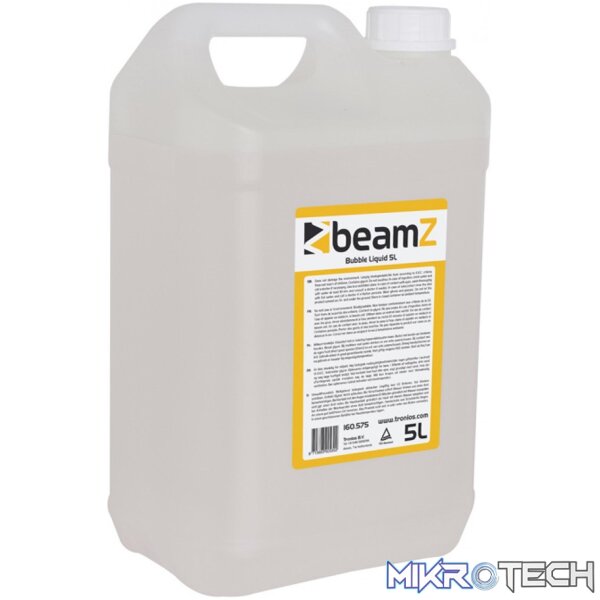 160575B Beamz - Bubble Liquid 5L Standard - Image 1