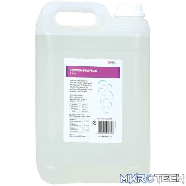 160589UK_CO1 Qtx - Premium Fog Fluid - Image 1