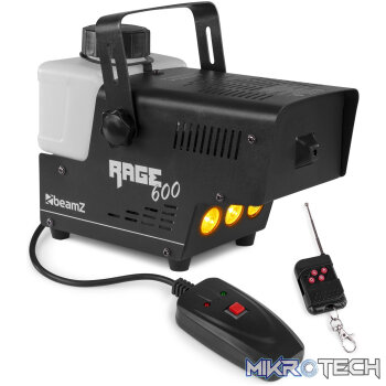 Beamz - Rage600Led Smoke Machine With Wireless Controller
