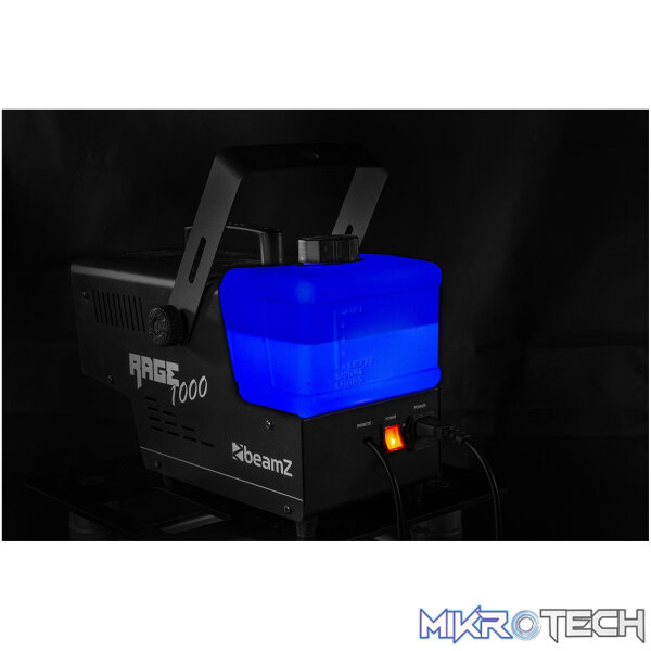 Beamz - Rage1000 Smoke Machine With Wireless Controller - Image 9