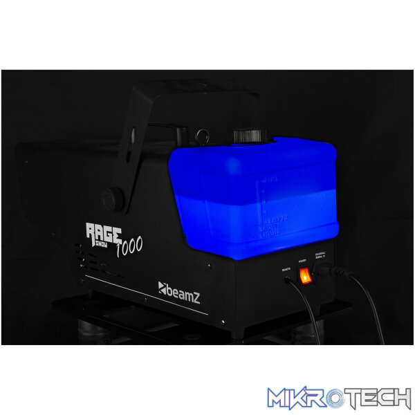 Beamz - Rage1000 Snow Machine With Wireless Controller - Image 10