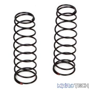16mm RR Shk Spring 3.4 Rate Red (2):