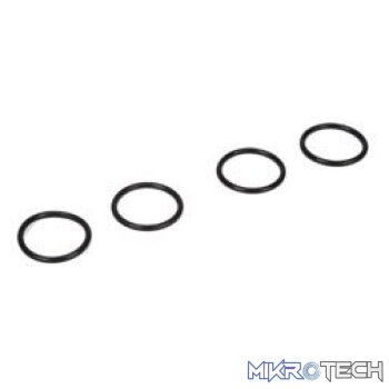 16mm Shock Nut O-Rings (4): 8IGHT Bugg