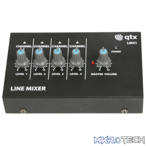 Qtx - Mini Line Level Mixers - Image 2