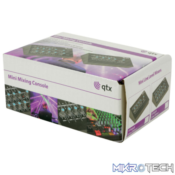 Qtx - Mini Line Level Mixers - Image 4