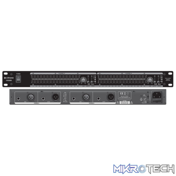 Citronic - Ceq215 Dual 15-Band Graphic Eq - Image 4