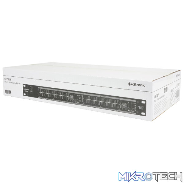Citronic - Ceq215 Dual 15-Band Graphic Eq - Image 5