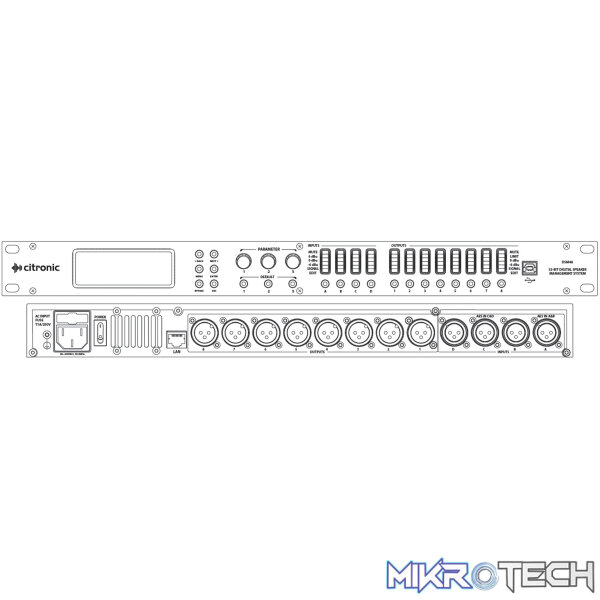 Citronic - Dsm48 Digital Speaker Management System - Image 4