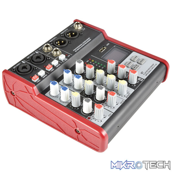 Citronic - Csm-4 Music Mixer With Bt/Usb/Mp3 - Image 2