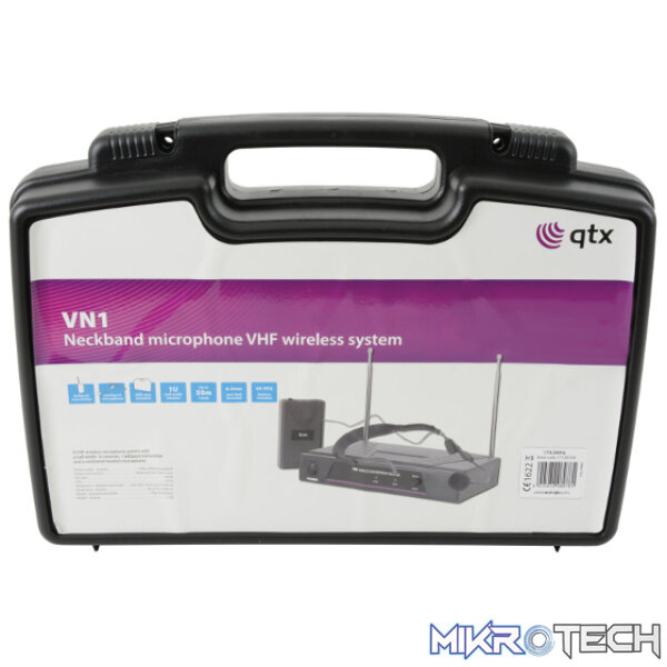Qtx -Neckband Microphone Vhf Wireless System - Image 3