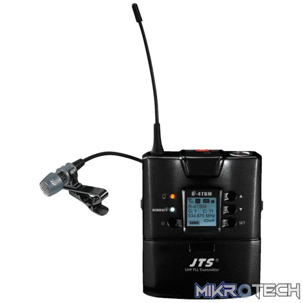 171.957JTS_1 Jts - R-4Tbm+Cm-501 Uhf Replacement Lapel True Diversity Mic 614-650 Mhz - Image 1