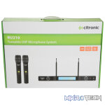 Citronic - Chord -  Ru210-H Tuneable Dual Uhf Handheld Microphone System - Image 8