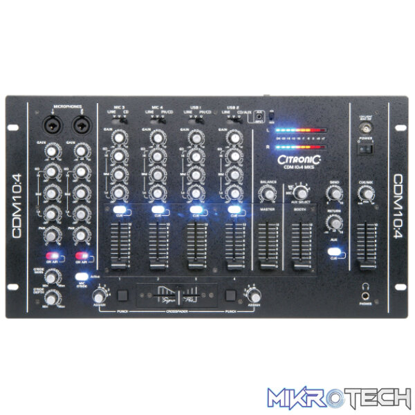 171135_CO2 Citronic - Cdm10:4 Usb Mixer - Image 1