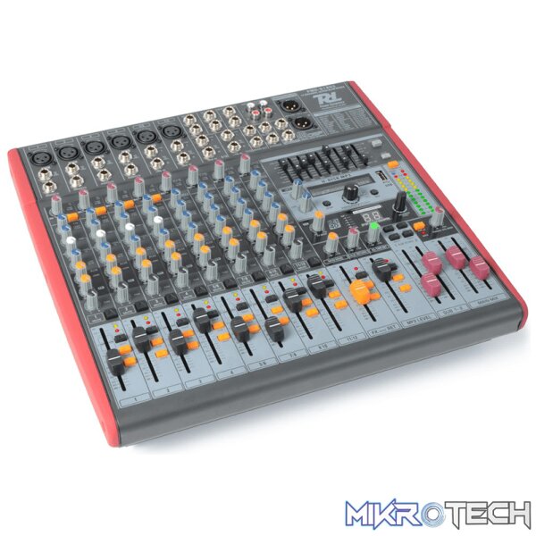 171144_1 Power Dynamics - Pdm-S1203 Stage Mixer12-Chan Dsp/Mp3 - Image 1