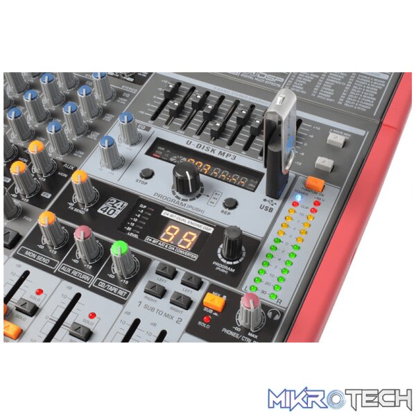Power Dynamics - Pdm-S1203 Stage Mixer12-Chan Dsp/Mp3 - Image 5