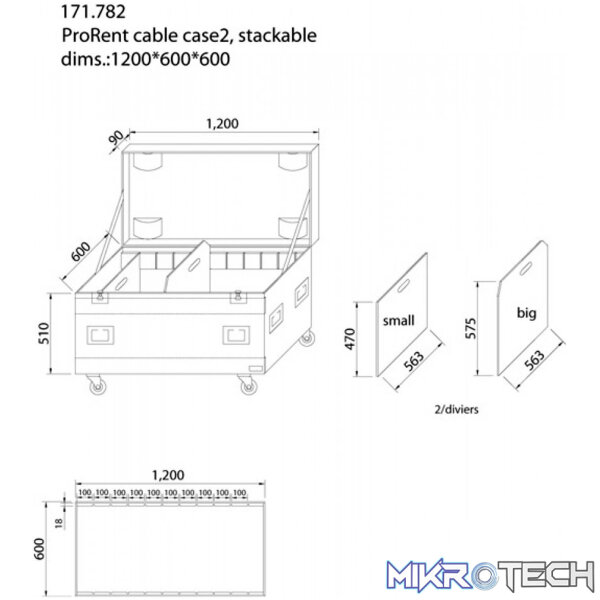 Power Dynamics - Pdfa1 Cable Flightcase - Image 5