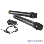 Qtx - U-Mic-863.2+864.8 Dual Usb Handheld Mic Uhf Wireless System - Image 2