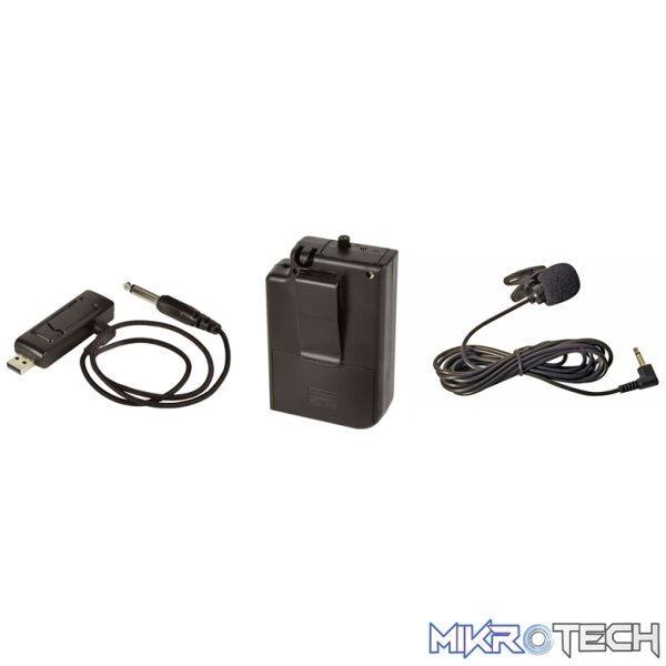 171814_1 Qtx - U-Mic-863.2-L Usb Lapel Mic Uhf Wrls System 863.2Mhz - Image 1