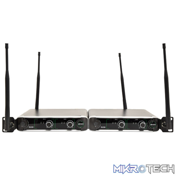 Chord - Su20-H-Rg Compact Dual Handheld Uhf Microphone Sets - Image 2