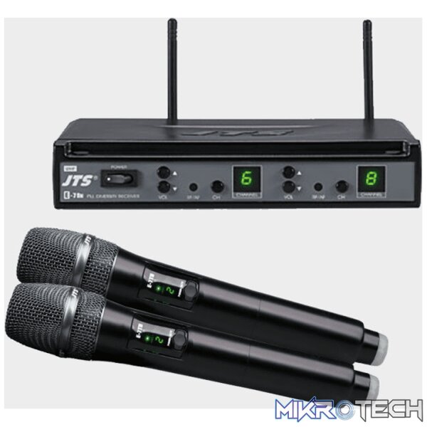 171972JTS_3 Jts - E-7Du/E-7Th X2 - Dual Handheld Diversity Uhf Mic614-650Mhz - Image 1