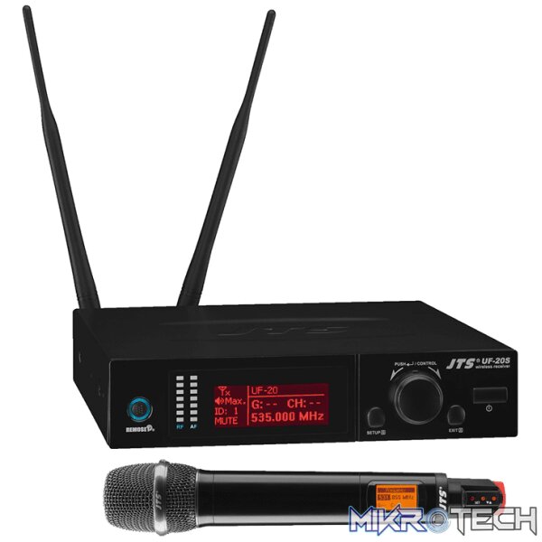 171990JTS_1 Jts - Uf-20S/Jss-20 Uhf Handheld True Diversity Mic 624-694 Mhz - Image 1
