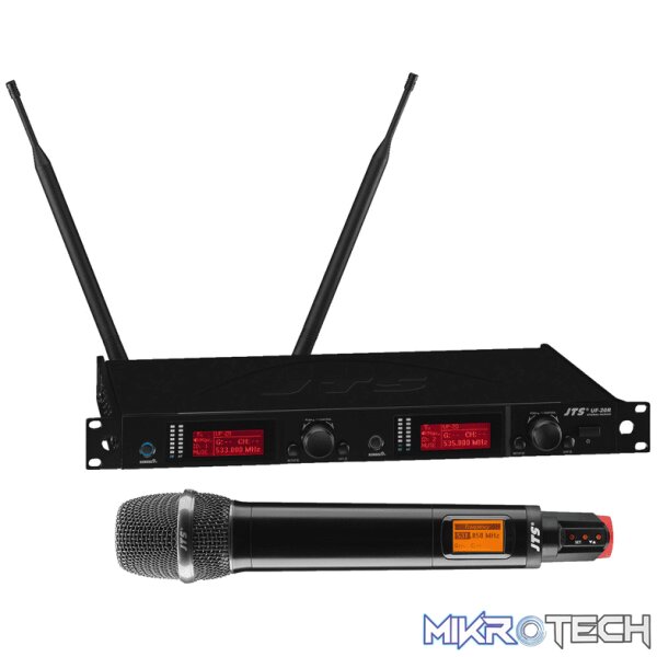171991JTS_1 Jts - Uf-20R/Jss-20 Uhf Dual Handheld True Diversity Mic 624-694 Mhz - Image 1