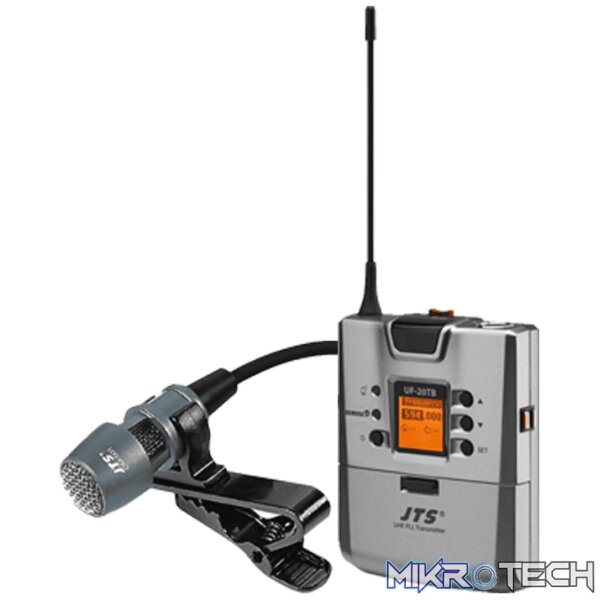 171997JTS_1 Jts - Uf-20Tb+Cm-501 Uhf Replacement Lapel True Diversity Mic 624-694 Mhz - Image 1