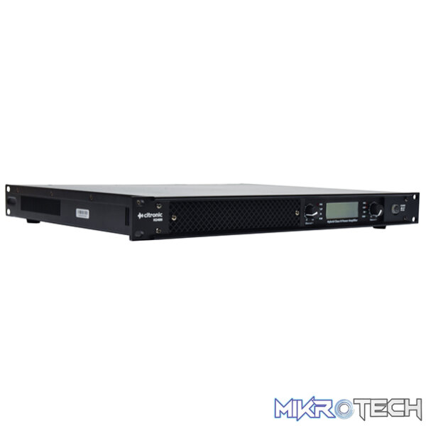 Citronic - H2400 1U 19In Class-H Amplifier 2X 900Wrms - Image 2