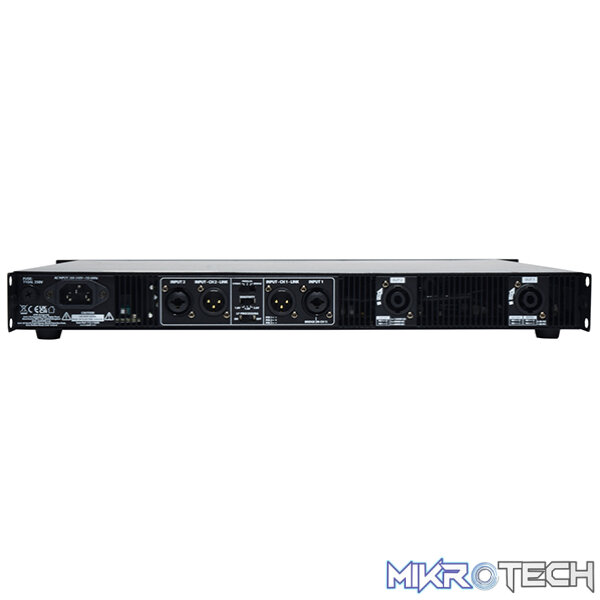 Citronic - H2400 1U 19In Class-H Amplifier 2X 900Wrms - Image 4