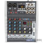 Vonyx - Vmm-K402 Music Mixer Wth Dsp/Bt/Mp3/Usb/Rec - Image 2