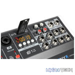 Vonyx - Vmm-K802 Music Mixer Dsp/Bt/Mp3/Usb/Rec - Image 4