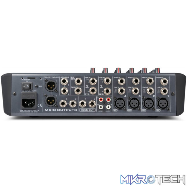 Power Dynamics - Pdm-S804 Stage Mixer With Dsp/Bt/Usb/Mp3 - Image 6