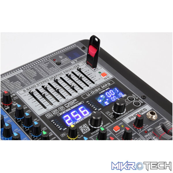 Power Dynamics - Pdm-S1604 Stage Mixer With Dsp/Bt/Usb/Mp3 - Image 3