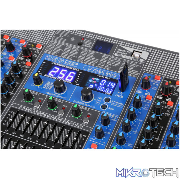 Power Dynamics - Pdm-S2004 Stage Mixer Stage Mixer With Dsp/Bt/Usb/Mp3 - Image 3