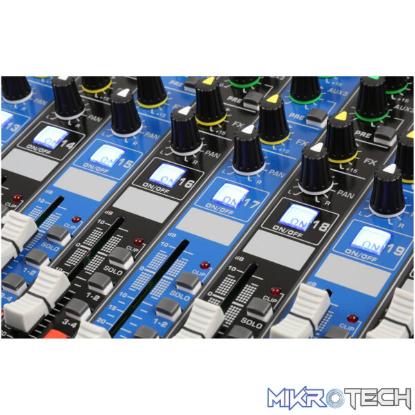Power Dynamics - Pdm-S2004 Stage Mixer Stage Mixer With Dsp/Bt/Usb/Mp3 - Image 5