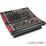 Power Dynamics - Pdm-S804A Powered Stage Mixer With Dsp/Bt/Usb/Mp3