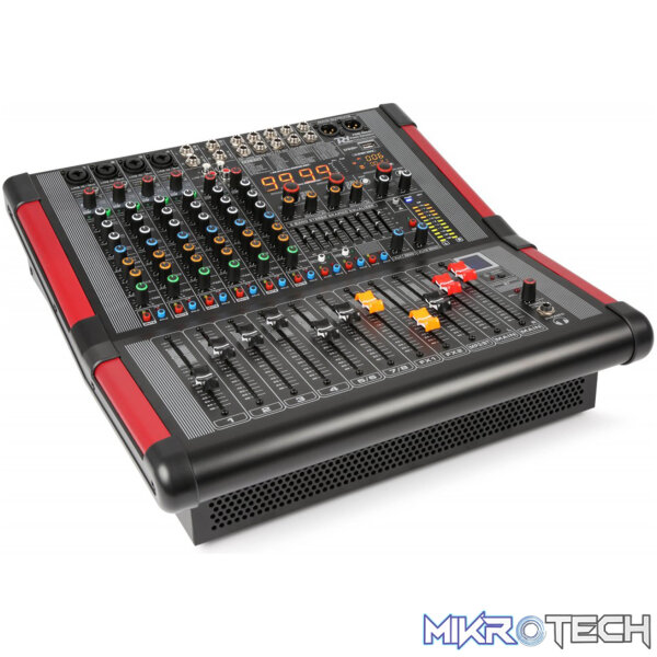 172630PDM_1 Power Dynamics - Pdm-S804A Powered Stage Mixer With Dsp/Bt/Usb/Mp3 - Image 1