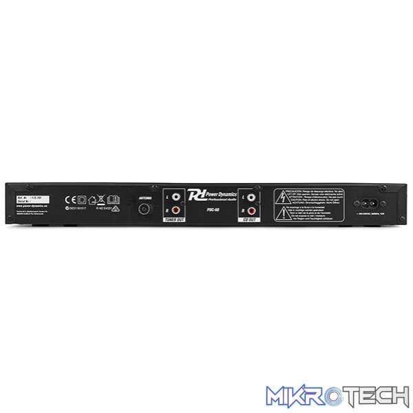 Power Dynamics - Pdc-60 Usb/Cd Player/Fm/Dab+ - Image 5