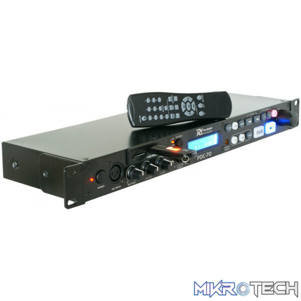 172703PDM_1 Power Dynamics - Pdc-70 1U Mp3/Usb/Sd Player - Image 1
