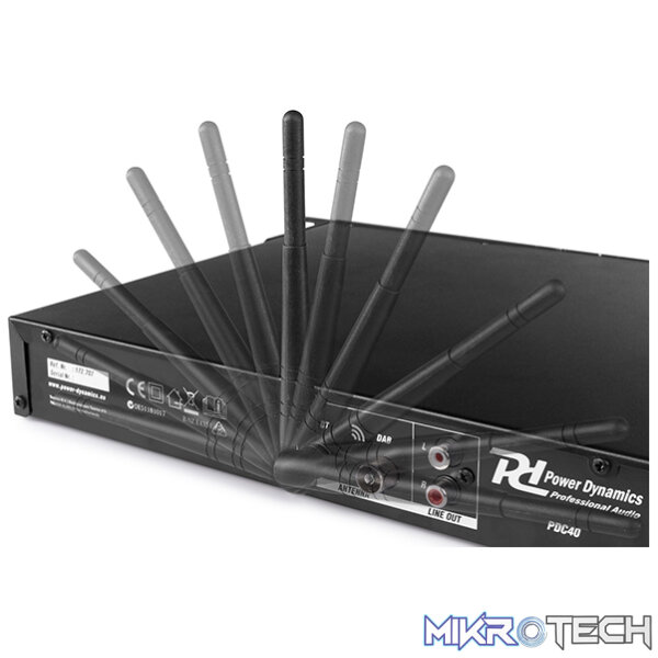 Power Dynamics - Pdc-40 Dab+ Fm/Usb/Bt Multimedia Audio Player 1U - Image 7